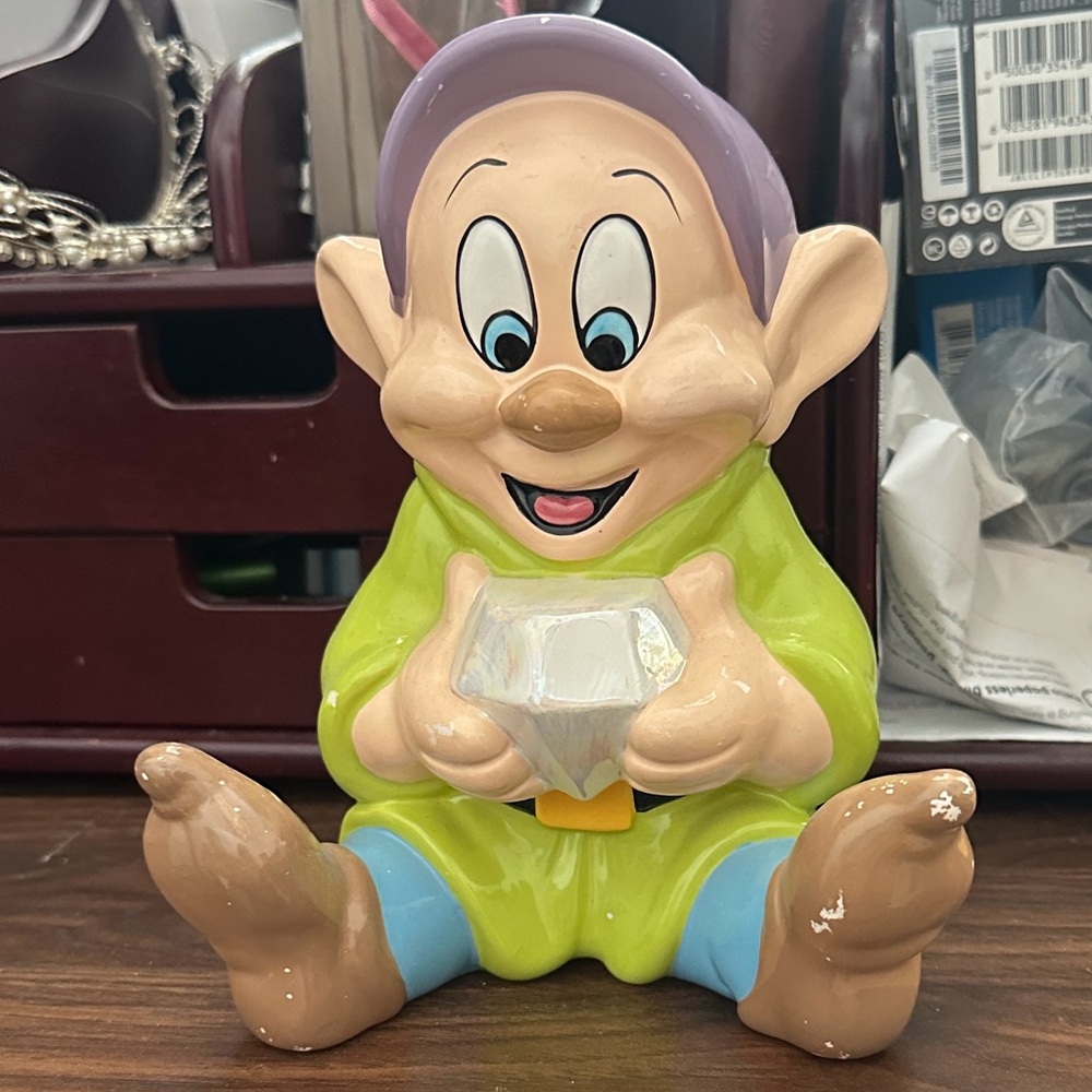 vintage Dopey piggy bank